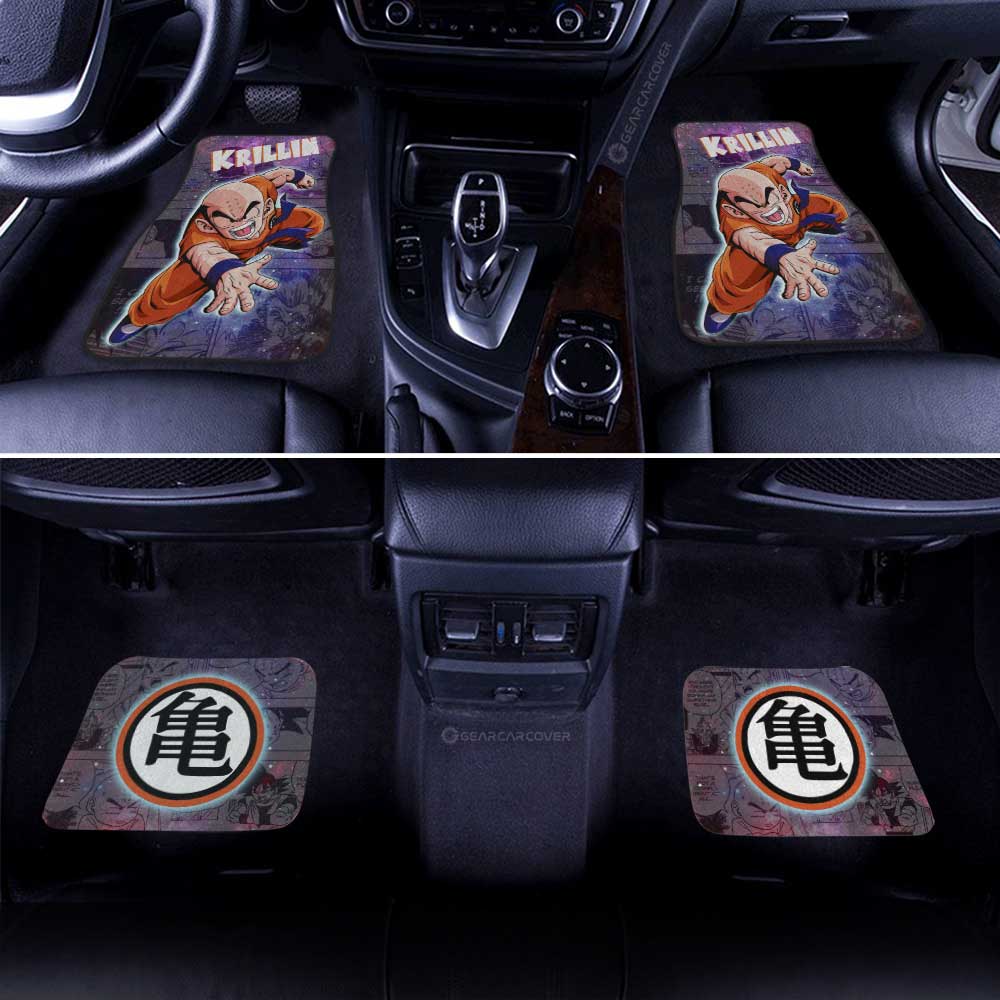Krillin Car Floor Mats Custom Galaxy Style Car Accessories - Gearcarcover - 3
