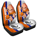 Krillin Car Seat Covers Custom Car Accessories For Fans - Gearcarcover - 3