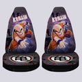 Krillin Car Seat Covers Custom Car Accessories Manga Galaxy Style - Gearcarcover - 4