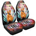 Krillin Car Seat Covers Custom Characters Dragon Ball Car Accessories - Gearcarcover - 3