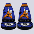 Krillin Car Seat Covers Custom Manga Color Style - Gearcarcover - 4