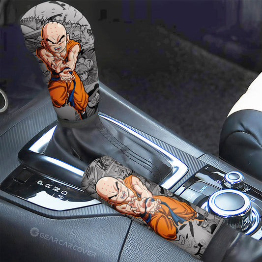 Krillin Car Shift Knobs Cover Set Collection - Gearcarcover - 1