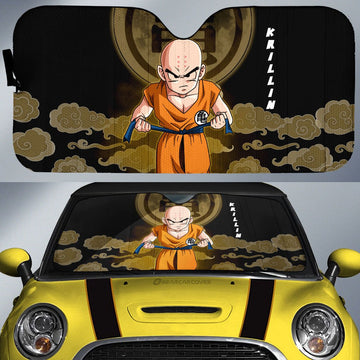 Krillin Car Sunshade Custom Car Accessories - Gearcarcover - 1