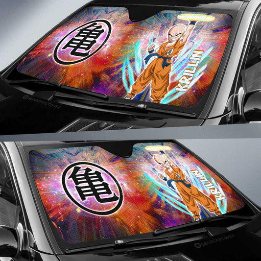 Krillin Car Sunshade Custom Characters Car Accessories - Gearcarcover - 2
