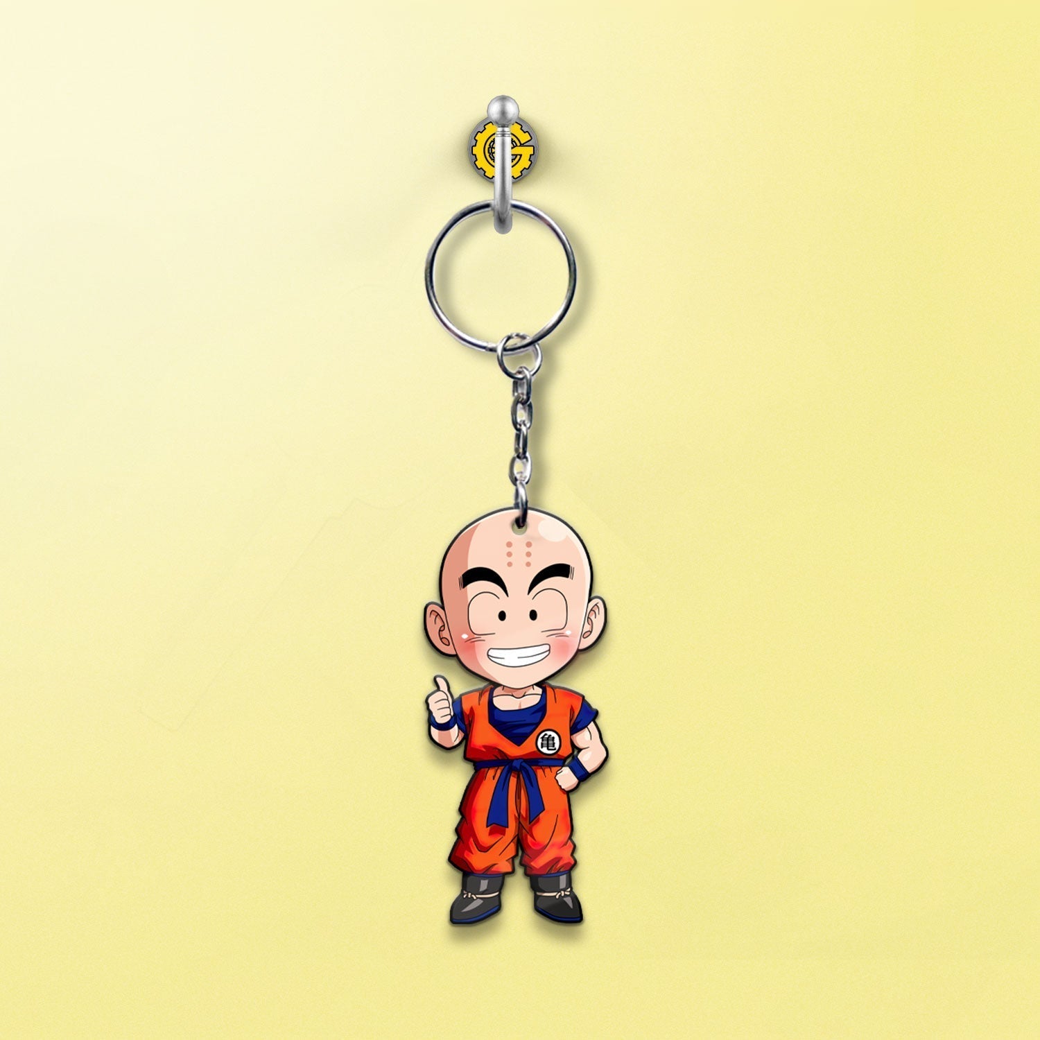 Krillin Keychain Custom Car Accessories - Gearcarcover - 2