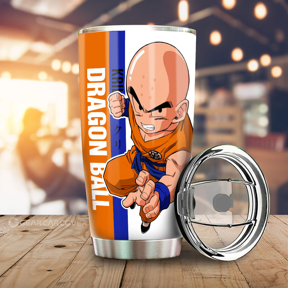 Krillin Tumbler Cup Custom Car Accessories For Fans - Gearcarcover - 1