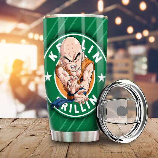 Krillin Tumbler Cup Custom Car Accessories - Gearcarcover - 1