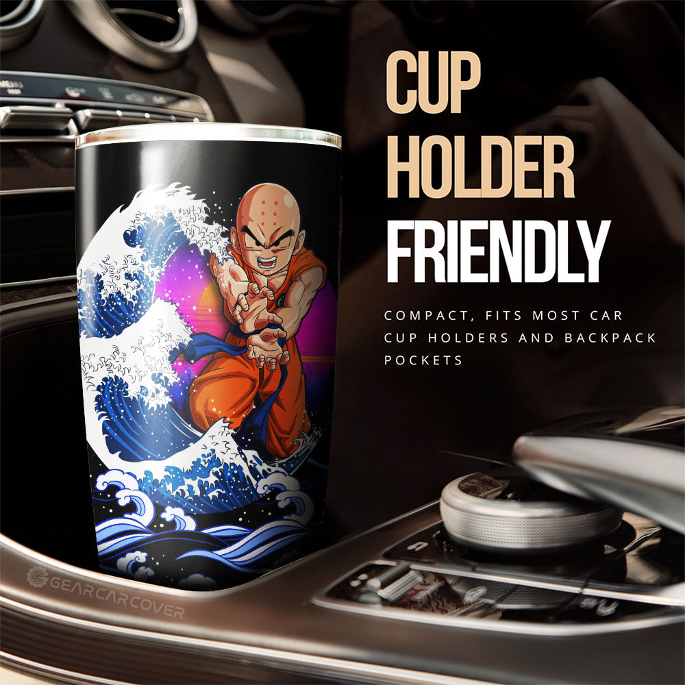 Krillin Tumbler Cup Custom Car Interior Accessories - Gearcarcover - 3