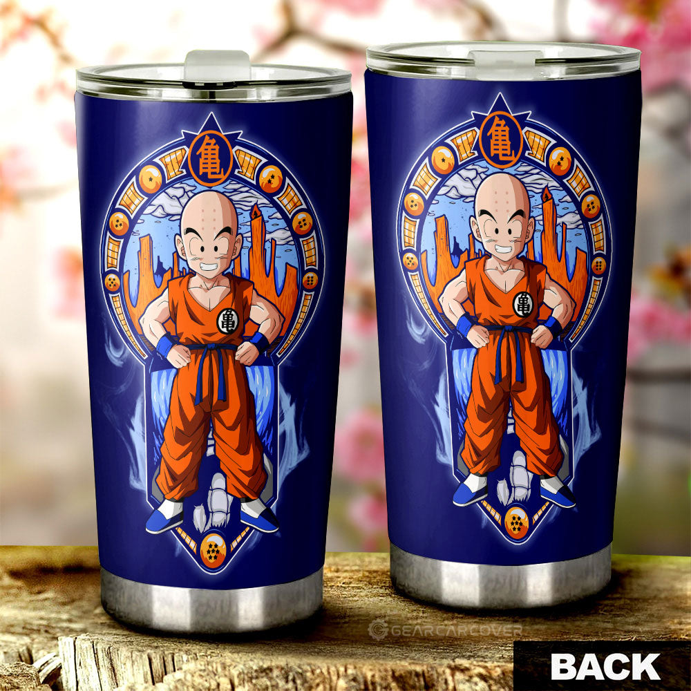 Krillin Tumbler Cup Custom Car Interior Accessories - Gearcarcover - 2