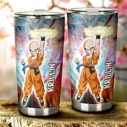 Krillin Tumbler Cup Custom Characters Car Interior Accessories - Gearcarcover - 2