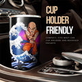 Krillin Tumbler Cup Custom Dragon Ball Car Interior Accessories - Gearcarcover - 3