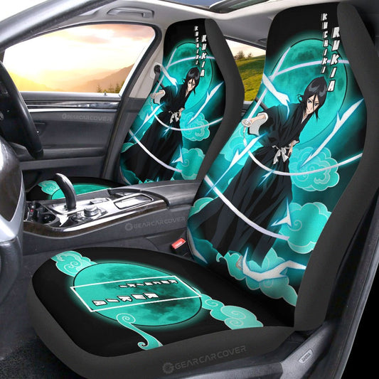 Kuchiki Rukia Car Seat Covers Custom Bleach Car Interior Accessories - Gearcarcover - 2