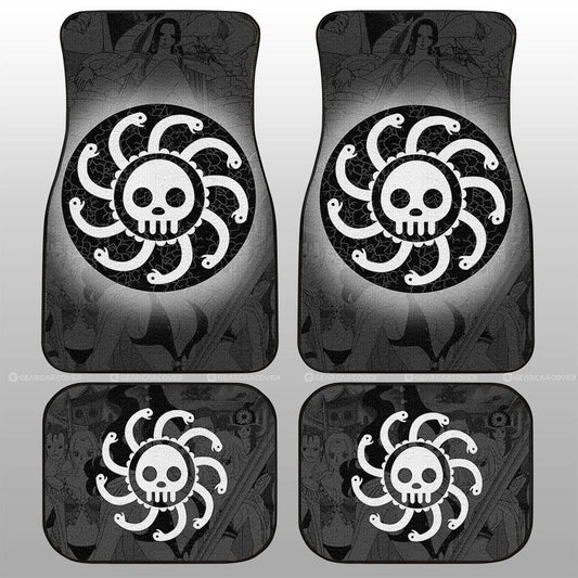 Kuja Pirates Flag Car Floor Mats Custom Car Accessories - Gearcarcover - 2