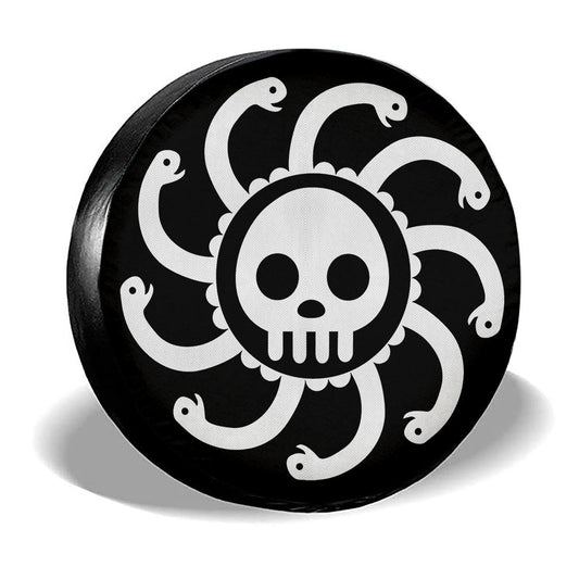 Kuja Pirates Flag Spare Tire Covers Custom Car Accessories - Gearcarcover - 2