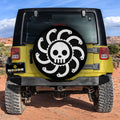 Kuja Pirates Flag Spare Tire Covers Custom Car Accessories - Gearcarcover - 3