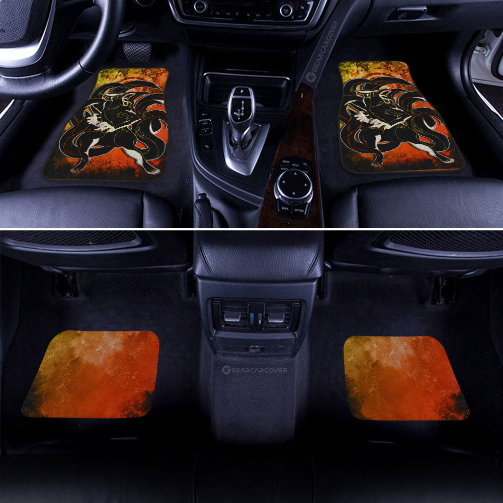 Kurama Car Floor Mats Custom Anime Car Accessories - Gearcarcover - 2