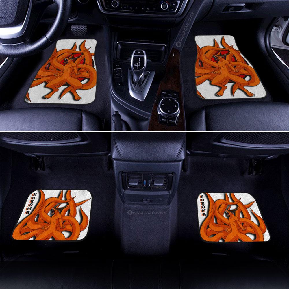 Kurama Car Floor Mats Custom For Anime Fans - Gearcarcover - 3