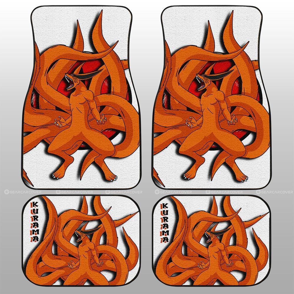 Kurama Car Floor Mats Custom For Anime Fans - Gearcarcover - 2