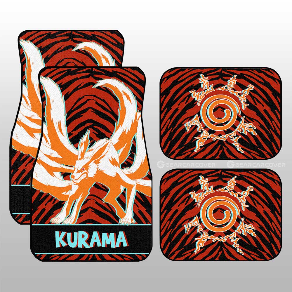 Kurama Car Floor Mats Custom - Gearcarcover - 3