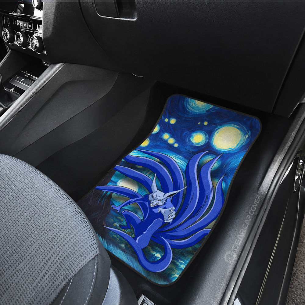 Kurama Car Floor Mats Custom Starry Night Styles - Gearcarcover - 3