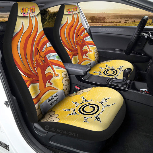 Kurama Car Seat Covers Custom Anime Car Accessories - Gearcarcover - 2