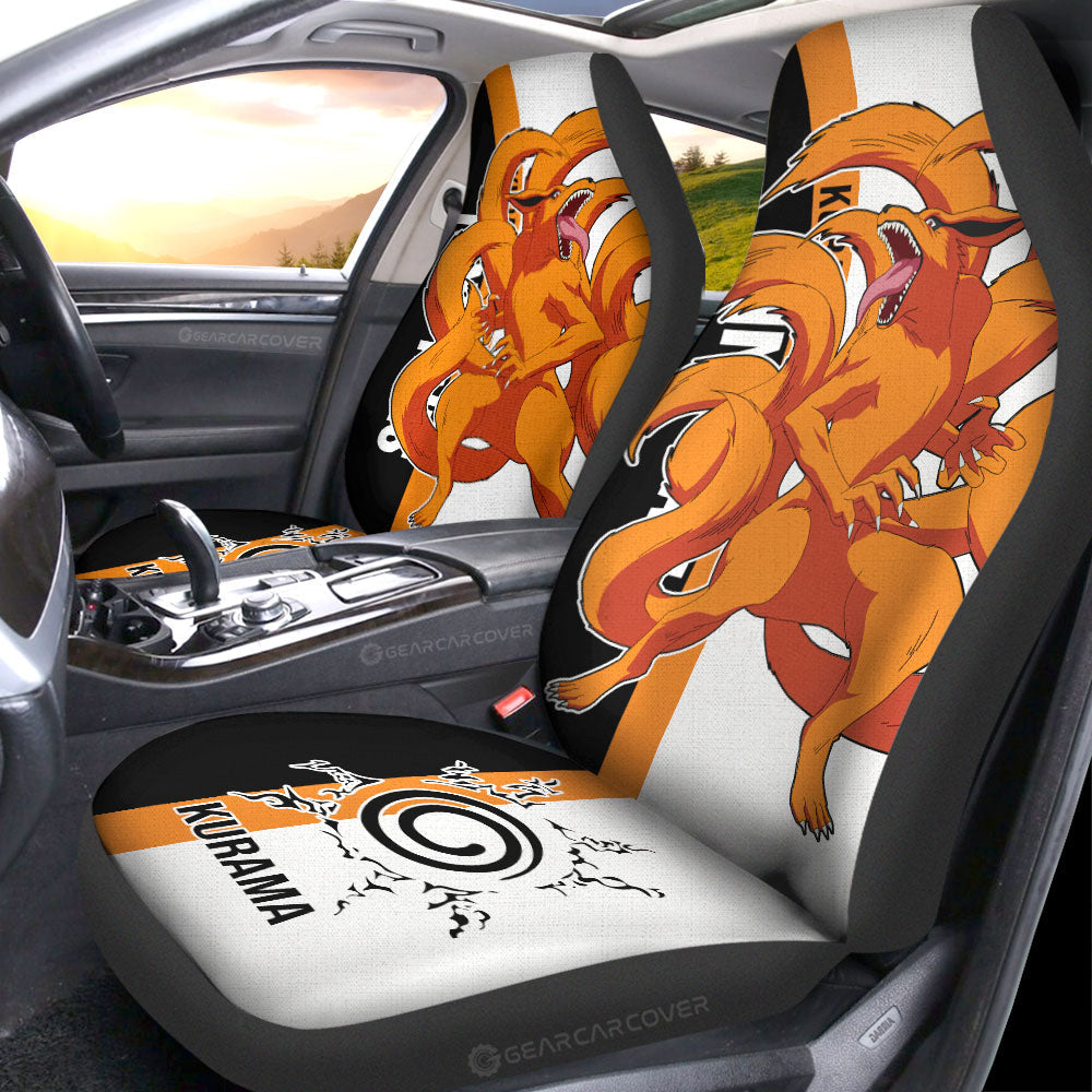 Kurama Car Seat Covers Custom Anime Car Accessories - Gearcarcover - 2