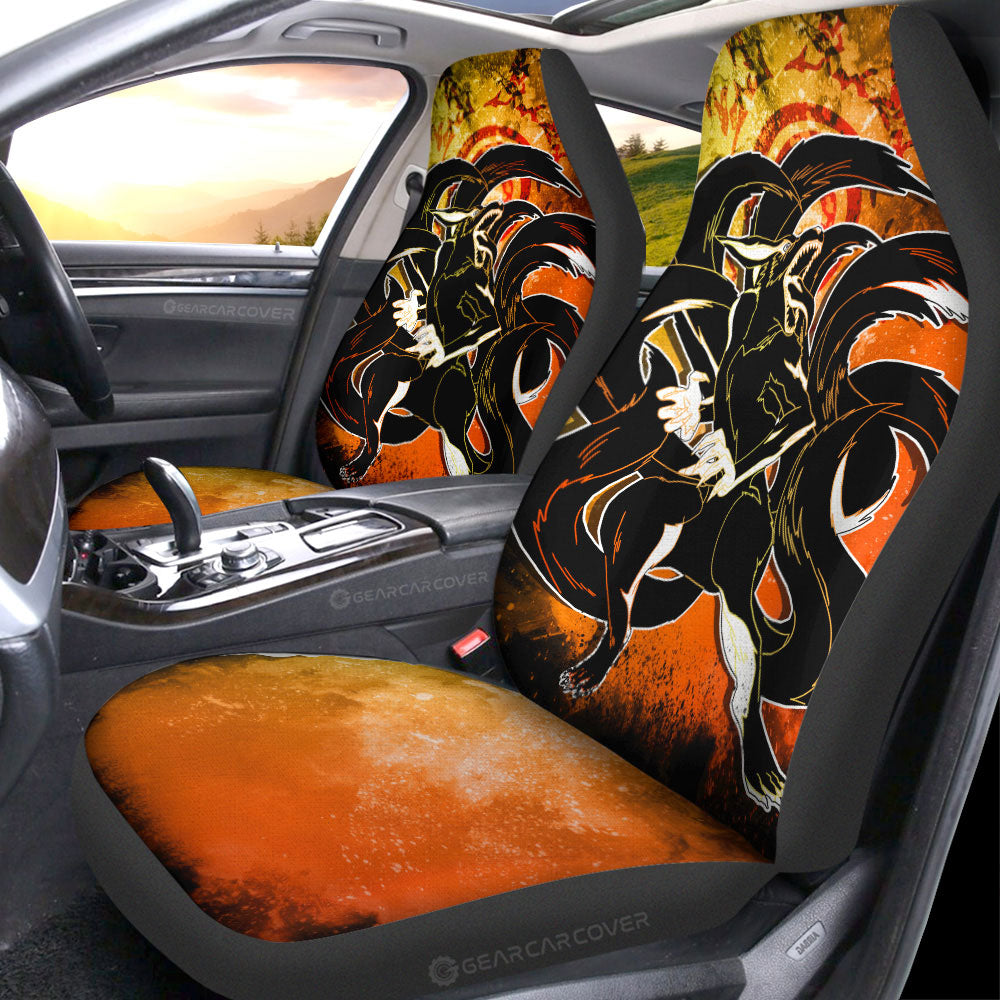 Kurama Car Seat Covers Custom Anime Car Accessories - Gearcarcover - 1