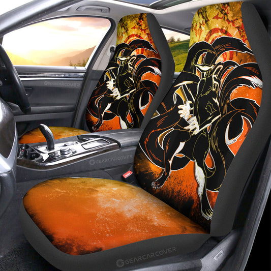 Kurama Car Seat Covers Custom Anime Car Accessories - Gearcarcover - 1