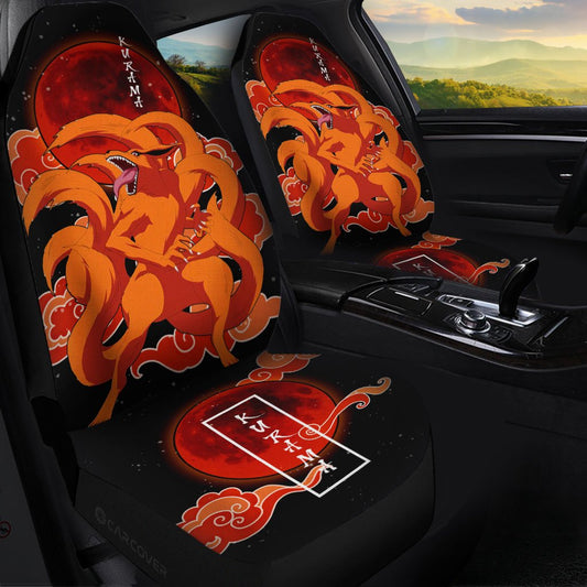 Kurama Car Seat Covers Custom Anime Car Interior Accessories - Gearcarcover - 1