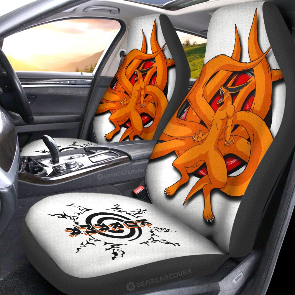 Kurama Car Seat Covers Custom For Anime Fans - Gearcarcover - 2