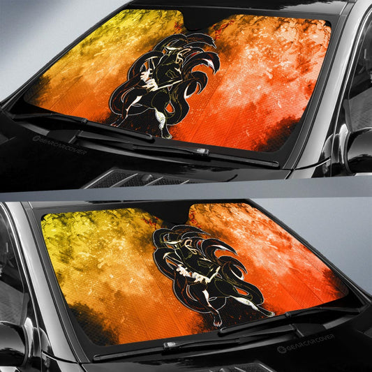 Kurama Car Sunshade Custom Anime Car Accessories - Gearcarcover - 2