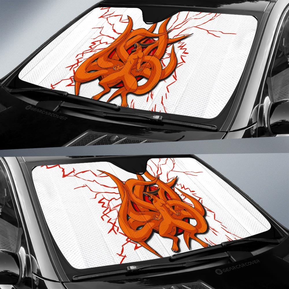 Kurama Car Sunshade Custom For Anime Fans - Gearcarcover - 2