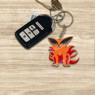 Kurama Keychains Custom Anime Car Accessories - Gearcarcover - 1