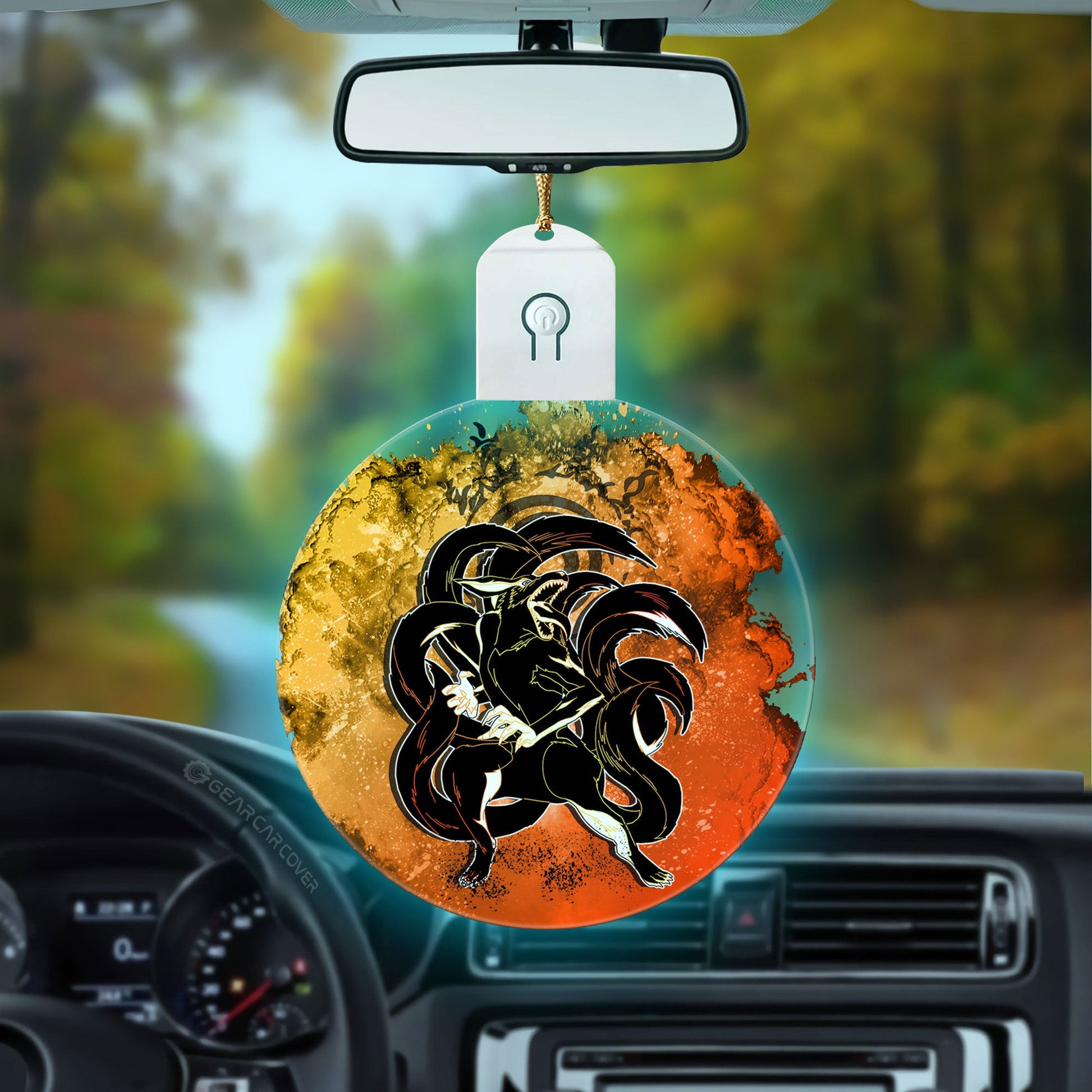 Kurama Led Ornament Custom Car Decorations - Gearcarcover - 3