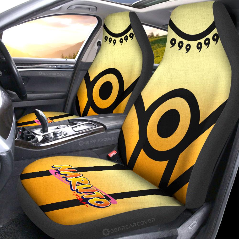 Kurama Mode Uniform Car Seat Covers Custom Anime Car Interior Accessories - Gearcarcover - 2