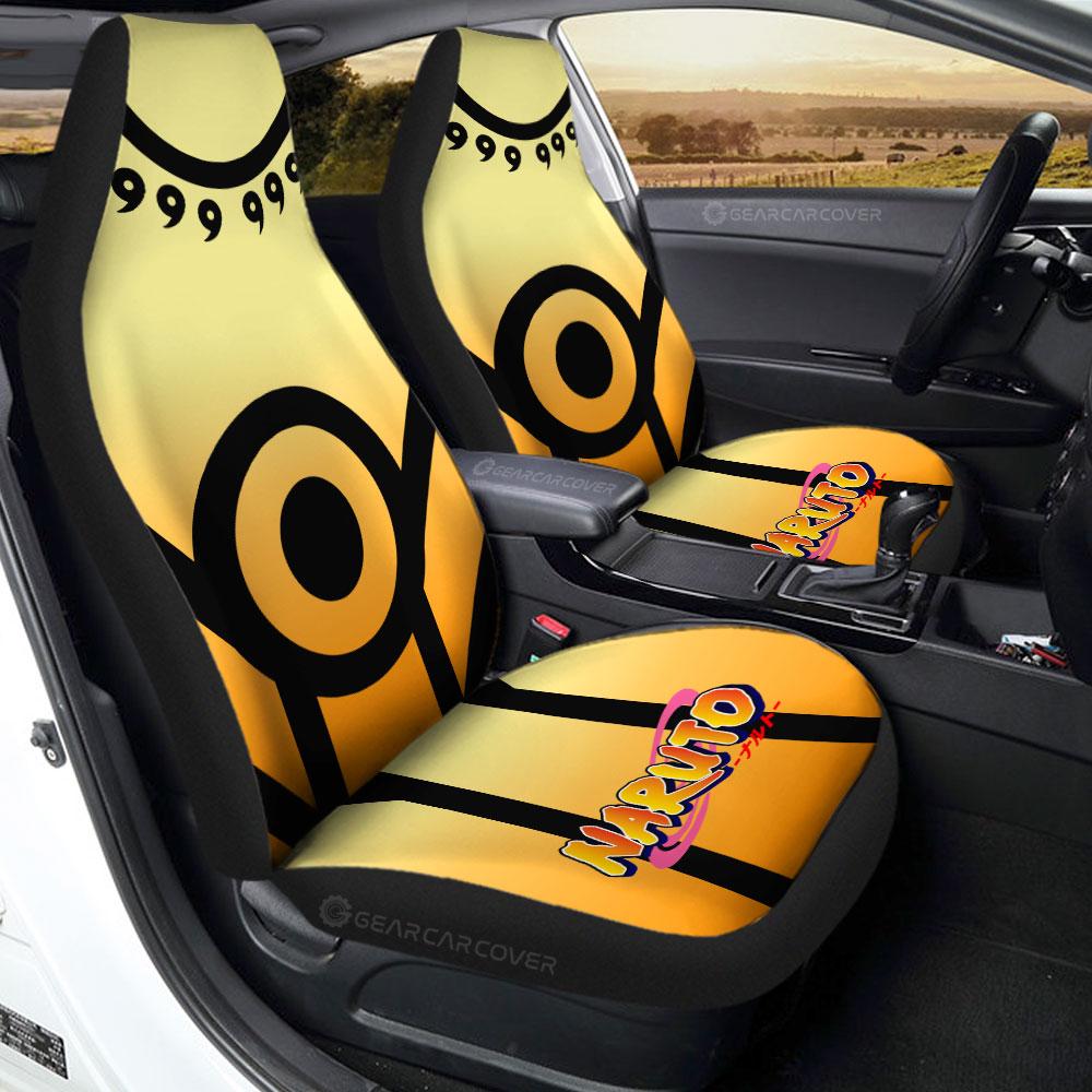 Kurama Mode Uniform Car Seat Covers Custom Anime Car Interior Accessories - Gearcarcover - 1