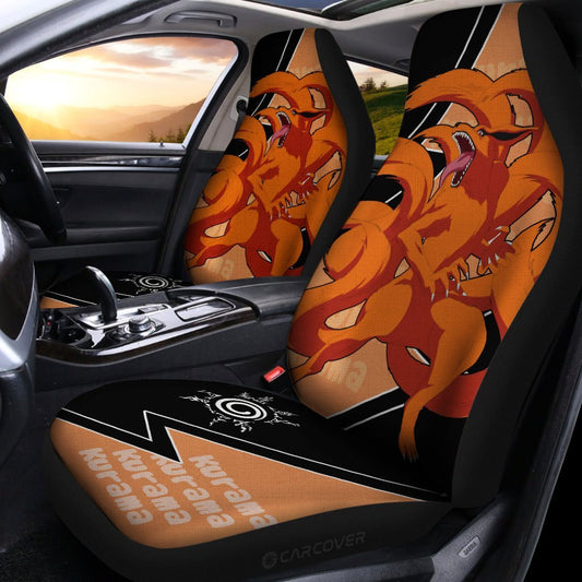 Kurama Nine Tailed Beast Car Seat Covers Custom Anime Car Accessories - Gearcarcover - 2