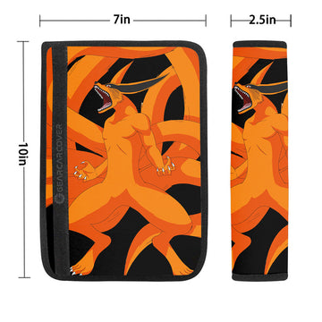 Kurama Seat Belt Covers Custom For Anime Fans - Gearcarcover - 1