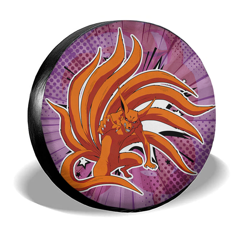 Kurama Spare Tire Covers Custom Anime Car Accessories - Gearcarcover - 3