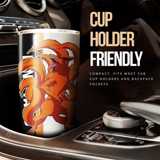 Kurama Tumbler Cup Custom Anime Car Accessories - Gearcarcover - 2