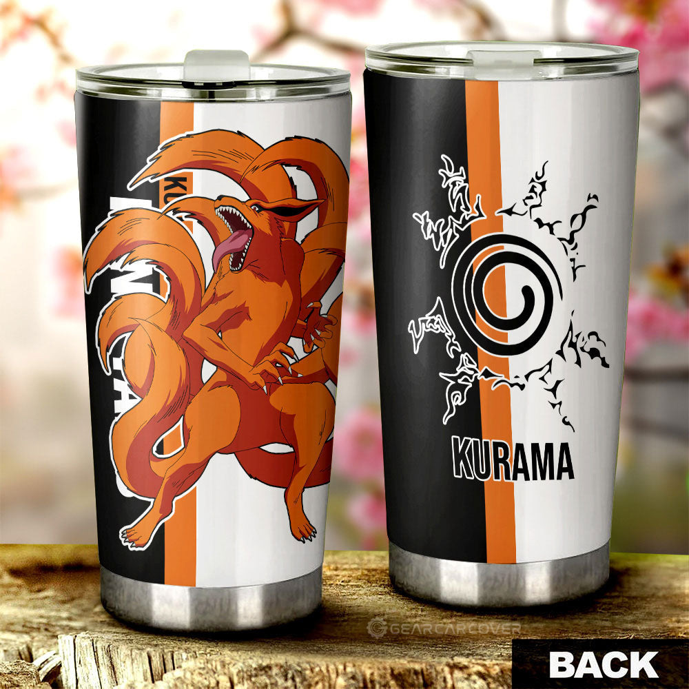 Kurama Tumbler Cup Custom Anime Car Accessories - Gearcarcover - 3