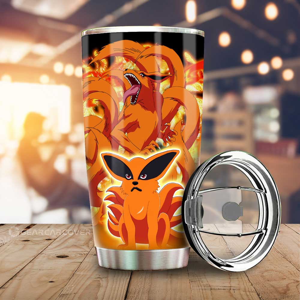 Kurama Tumbler Cup Custom Anime Car Accessories - Gearcarcover - 1