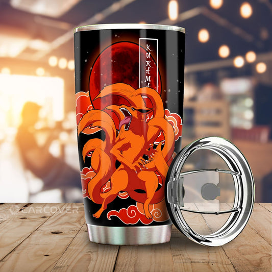 Kurama Tumbler Cup Custom Anime Car Interior Accessories - Gearcarcover - 1