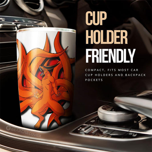 Kurama Tumbler Cup Custom For Anime Fans - Gearcarcover - 2