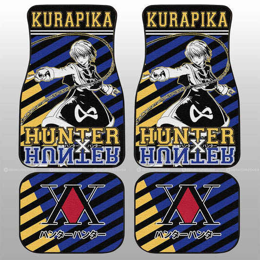 Kurapika Car Floor Mats Custom Car Accessories - Gearcarcover - 1