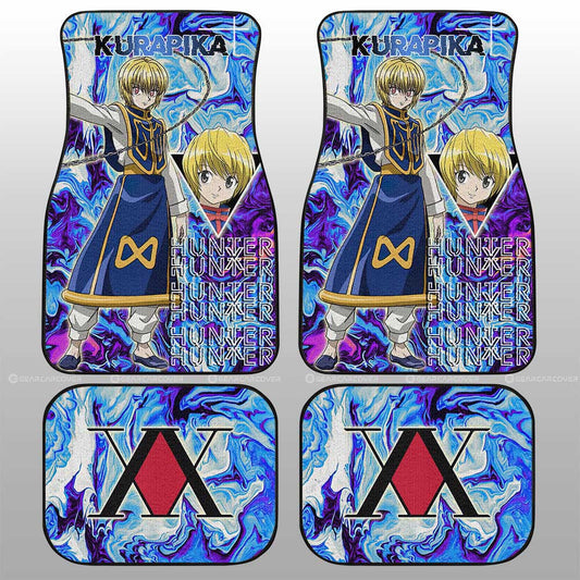 Kurapika Car Floor Mats Custom Car Accessories - Gearcarcover - 1