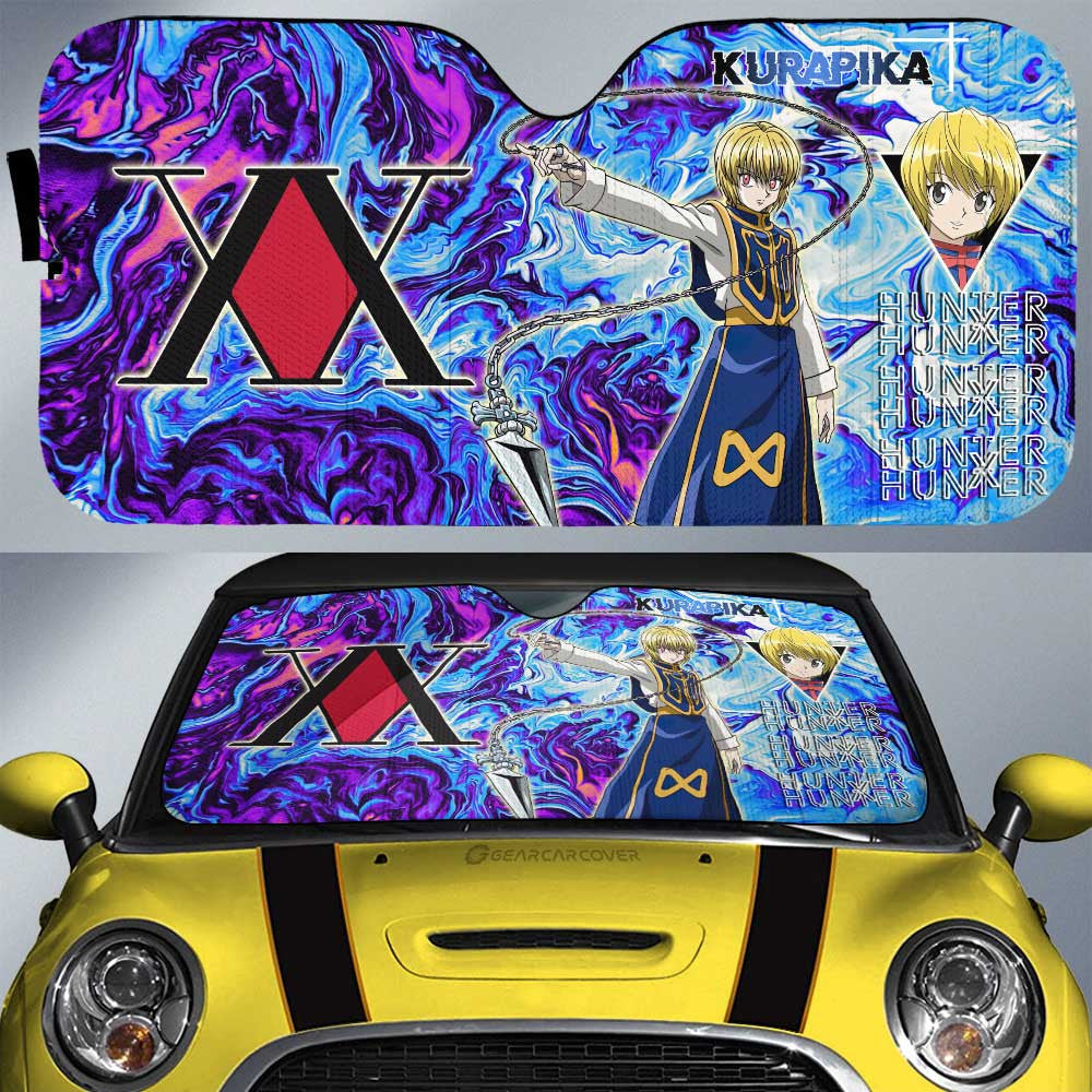 Kurapika Car Sunshade Custom Car Accessories - Gearcarcover - 1