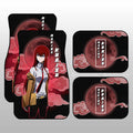 Kurisu Makise Car Floor Mats Custom Car Accessories - Gearcarcover - 1