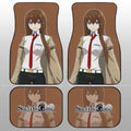 Kurisu Makise Car Floor Mats Custom Main Hero Car Accessories - Gearcarcover - 2