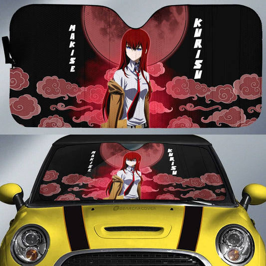 Kurisu Makise Car Sunshade Custom Car Accessories - Gearcarcover - 1